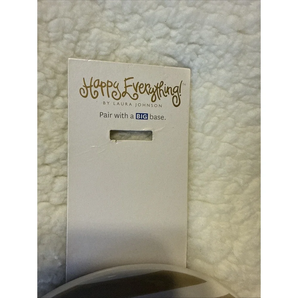 Happy Everything Coton Colors Large‎ Attachment Mr & Mrs Brand New
